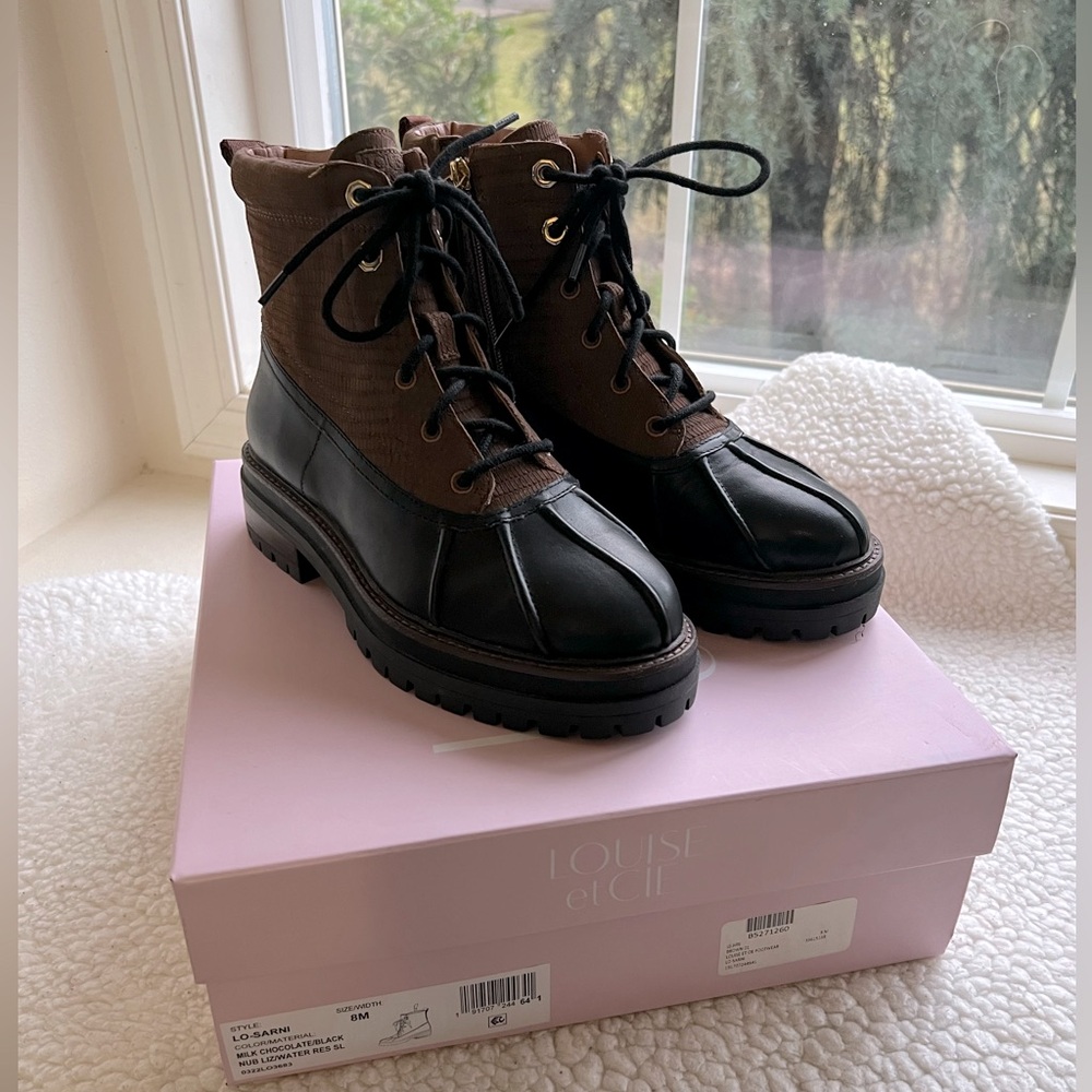 NWT Louise et Cie Lo-Sarni Duck Boot